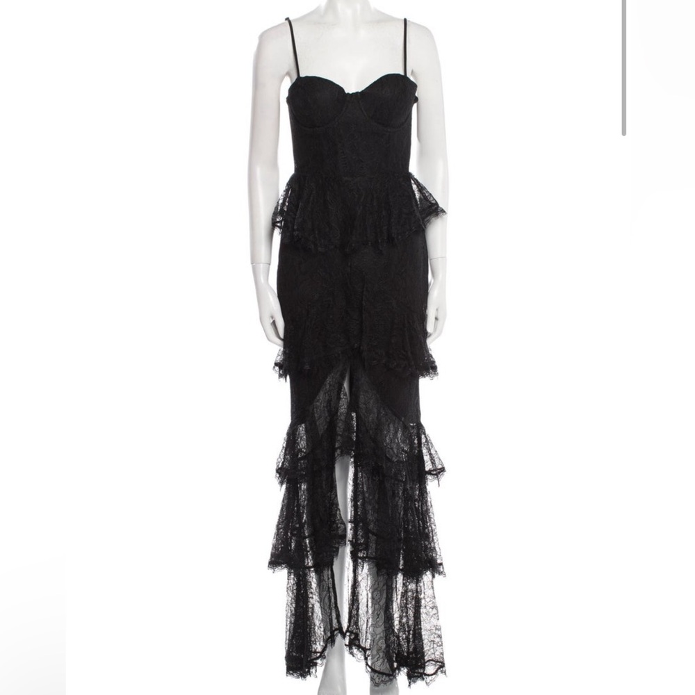 Zelda Fitz Gown in Black